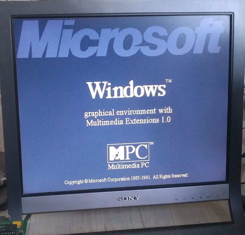 Microsoft Windows 3.0 with Multimedia Extensions 1.0