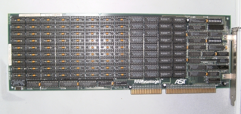 ISA RAM expansion card 4 MB